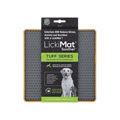 LICKIMAT - Soother Orange para Perro Comedero Antiestres