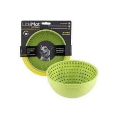 LICKIMAT - Wobble Green para Perro Antiestres