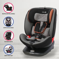 SAFETY 1ST - Silla de Auto Convertible para Bebés «NEXT DRIVE» Orange