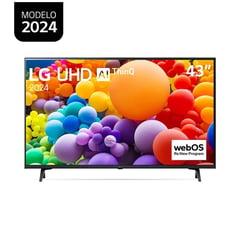 LG - Televisor 43 UHD α5 IA 4K Gen7 WebOS 43UT7300