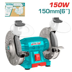 TOTAL TOOLS - ESMERIL DE BANCO 6" 150W TOTAL TBG150155