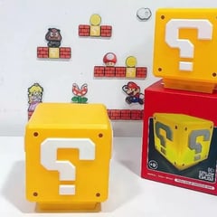 IMPORTADO - Lampara Super Mario Bros Ladrillo Con Sonido Recargable