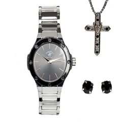 US POLO ASSN - Estuche Reloj US Polo para Mujer + Collar y Aretes