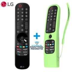 LG - Control Magic Remote MR22 + Funda Verde Forescente