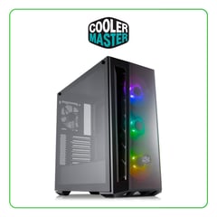 COOLER MASTER - CASE MASTERBOX MB520 ARGB S FUENTE VIDRIO TEMPLADO