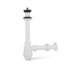 SANIFER - TRAMPA BOTELLA CON DESAGUE PARA LAVATORIO 1 1/4" PVC(PRODUCTO PERUANO)