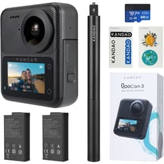 KANDAO - QooCam 3 360 Kit de viaje para cámara panorámica