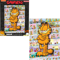 AQUARIUS - Garfield Rompecabezas 500 Pzas - Garfield Puzzle - regalo