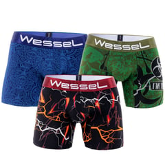 WESSEL - Boxer Pack W15 x3 Hombre