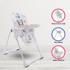 SAFETY 1ST - Silla de Comer Graduable para Bebé »FEED» Blue