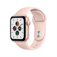 APPLE - Watch SE 2020 40mm Gps Gold banda Rosa Reacondicionado A2351