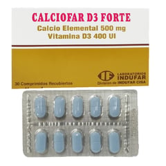 GENERICO - CALCIOFAR D3 FORTE - Caja x 30 unidades