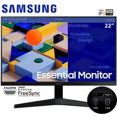 SAMSUNG - Monitor 22 LS22C310EALXPE IPS Full HD 75Hz HDMI VGA