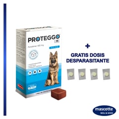 PROTEGGO - Antipulgas para perros 400mg de 20 a 40 kg