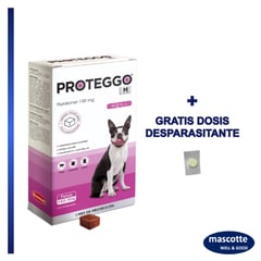 PROTEGGO - Antipulgas para perros 100mg de 45 a 10 kg