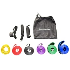 REAL FITNESS PERU - Set De Ligas De Calistenia X6