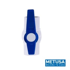 METUSA - VALVULA ESFERICA PVC MASC123 - 1/2"