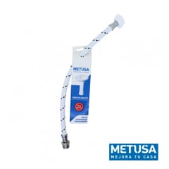 METUSA - TUBO ABASTO POLIETILENO 1/2" X 1/2" X 40 CM -