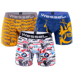 WESSEL - Boxer Pack W16 x3 Hombre