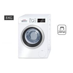 BOSCH - Lavadora WAT28402PE Automática Carga Frontal 8 Kilos Blanco