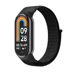 GENERICO - Correa de nylon para MI BAND 8 negro