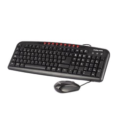 HALION - KIT TECLADO MULTIMEDIA MOUSE USB KM-2011 + MO-040