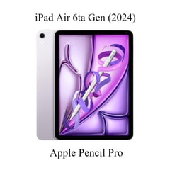 APPLE - IPAD AIR 11 6TA GEN 2024 128GB WIFI - PURPLE + PENCIL PRO