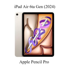 APPLE - IPAD AIR 11 6TA GEN 2024 128GB WIFI - STARLIGHT + PENCIL PRO