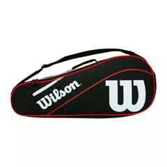 WILSON - RAQUETERO ADVANTAGE III NEGRO ROJO