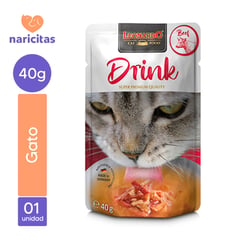 CAT FOOD LEONARDO - LEONARDO DRINK PARA GATO ADULTO SABOR TERNERO 40GR