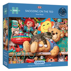 GIBSONS - Rompecabezas Siesta junto a Teddy 1000 piezas