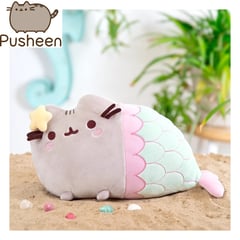 GUND - Peluche sirena Pusheen - - pushin gata viral original