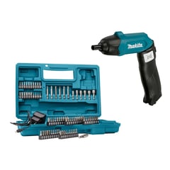 MAKITA - Atornillador Inalámbrico 1/4'' Hex 3.6V + 81 Accesorios - DF001DW