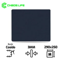 LIFE - Pad Mouse CHAOS M 290 X 250 X 3mm Negro