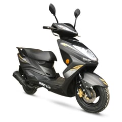 SSENDA - Moto Scooter Gol 125 Negro