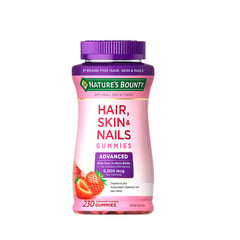 NATURES BOUNTY - Hair Skin & Nails 6000mcg of Biotin 230 Gomitas