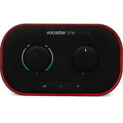 FOCUSRITE - Focusrite Vocaster One USB-C Interfaz de Audio para Podcasts