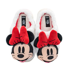 DISNEY - Pantuflas Minnie Mouse para Dama