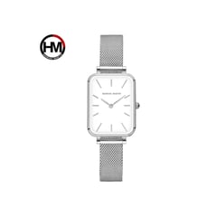 HANNAH MARTIN - RELOJ PLATEADO RELOJ ELEGANTE MUJER