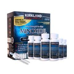 KIRKLAND - Minoxidil Liquido 60ml 6 Unidades