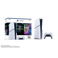 SONY - Consola PS5 Slim con lectora de disco + Returnal + Ratchet & Clank