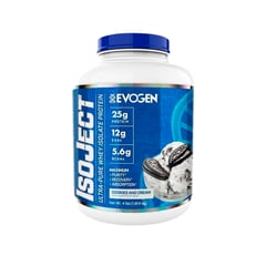 EVOGEN - Proteina Isolatada Ultra Pura ISOJECT 1.8 kg Cookies and cream