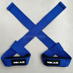 MKAS - STRAPS PARA PESO gymgimnasio - AZUL