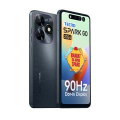 TECNO MOBILE - Tecno Spark Go 2024 128GB ROM+8GB RAM*(4GB+4GB Extended) / COLOR: NEGRO