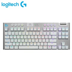 LOGITECH - TECLADO G915 TKL LIGHTSPEED RGB LIGHTSYNC MECHANICAL WHITE