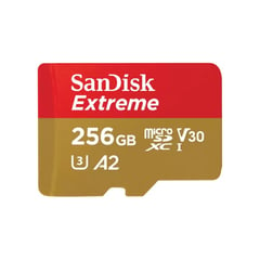 Extreme 256GB microSDXC UHS-I Tarjeta SDSQAV 190MBs
