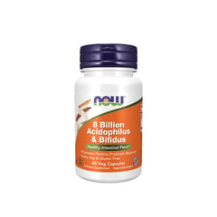 NOW - 8 Billon Acidophilus & Bifidus - Probioticos x 60 VCaps -