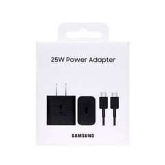 Cargador Adaptador Fast 25W Cubo + Cable Usb C A C Edition 2023 - Negro