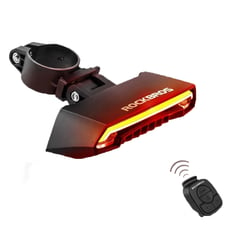 ROCKBROS - Luz Trasera para Bicicleta con Control Remoto