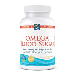 NORDIC - Omega Blood Sugar x 60 capsulas - Naturals